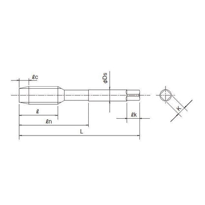 A-ポイントタップ A-LT-POT 5P STD M20X2.5X200-16 OH5 1本