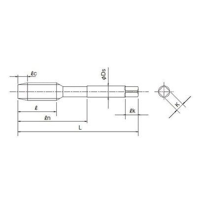 A-スパイラルタップ A-SFT 2.5P STD M12X1.75-10-OH OH4 1本