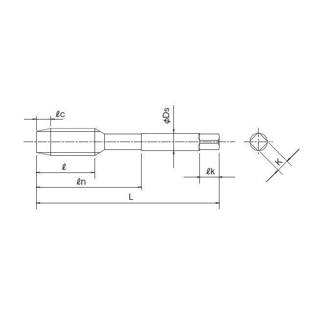 A-ポイントタップ A-POT 5P STD 1/4-20UNC OH3 1本
