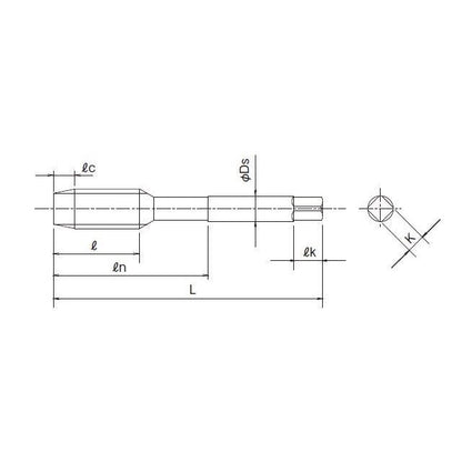 A-ポイントタップ A-POT 5P STD 1/4-20UNC OH3 1本