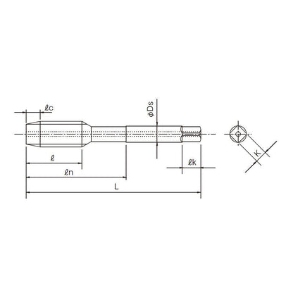 A-スパイラルタップ A-SFT 2.5P STD 1-8UNC OH5 1本