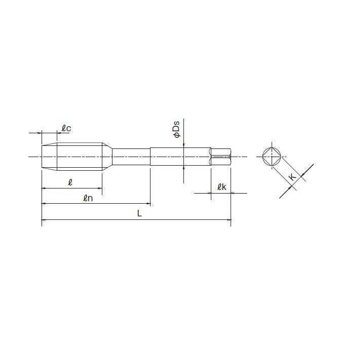 A-スパイラルタップ A-SPT 2.5P STD G1/8-28 OH3 1本