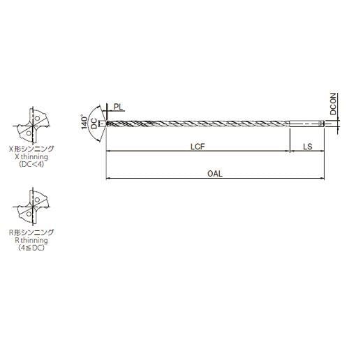 超硬ドリル 20Dタイプ 油穴付き ADO-20D 4 1本