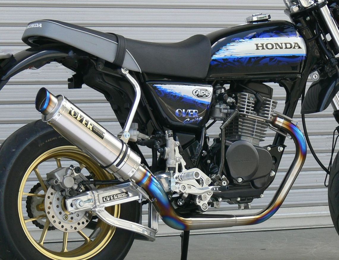 GPパフォーマンス フルチタンマフラー T2 APE100D 08- 1個