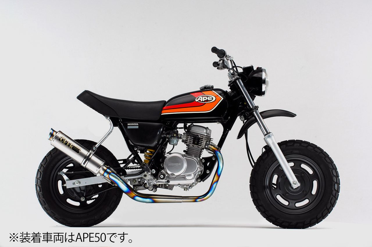 GPパフォーマンス フルチタンマフラー T2 APE100D 08- 1個