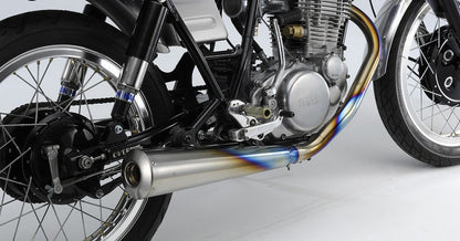 チタンメガホン MANXタイプ 焼有 SR400 1個
