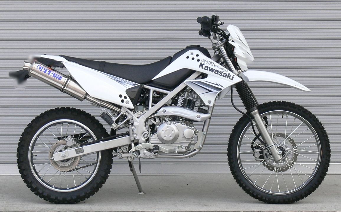 ステンチタン マフラー KLX125/D-TRACKER 1個