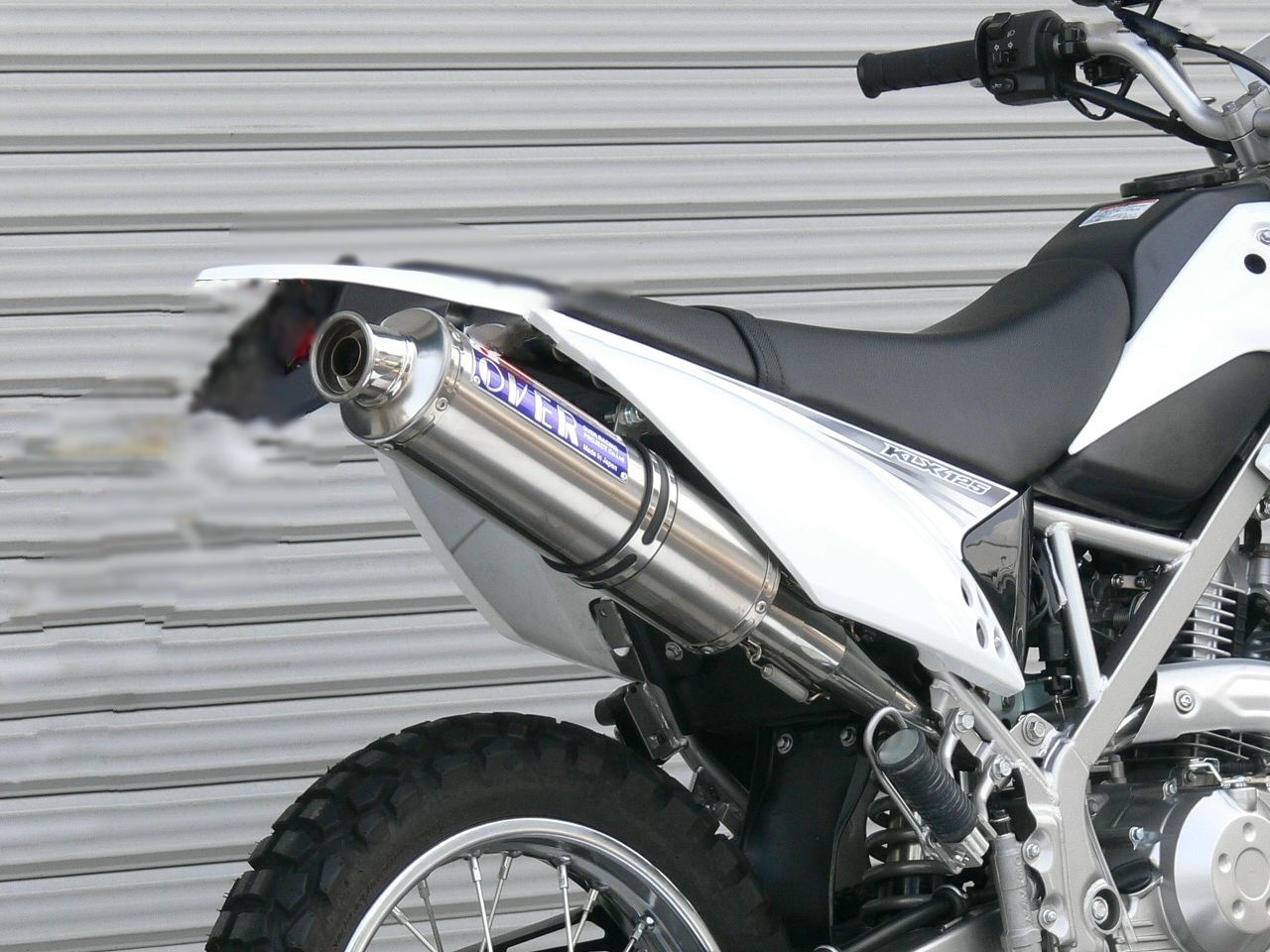 ステンチタン マフラー KLX125/D-TRACKER 1個