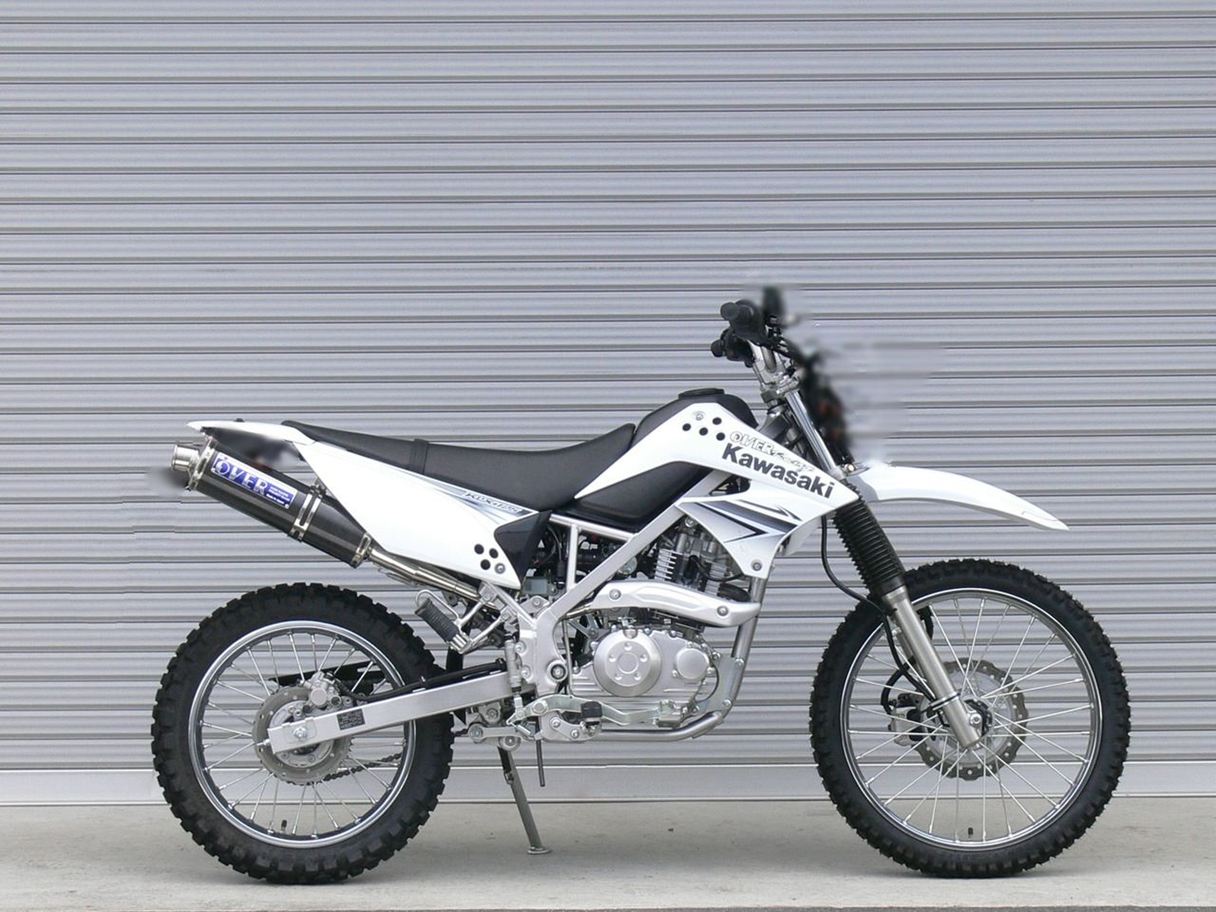 ステンカーボン マフラー KLX125/D-TRACKER 1個