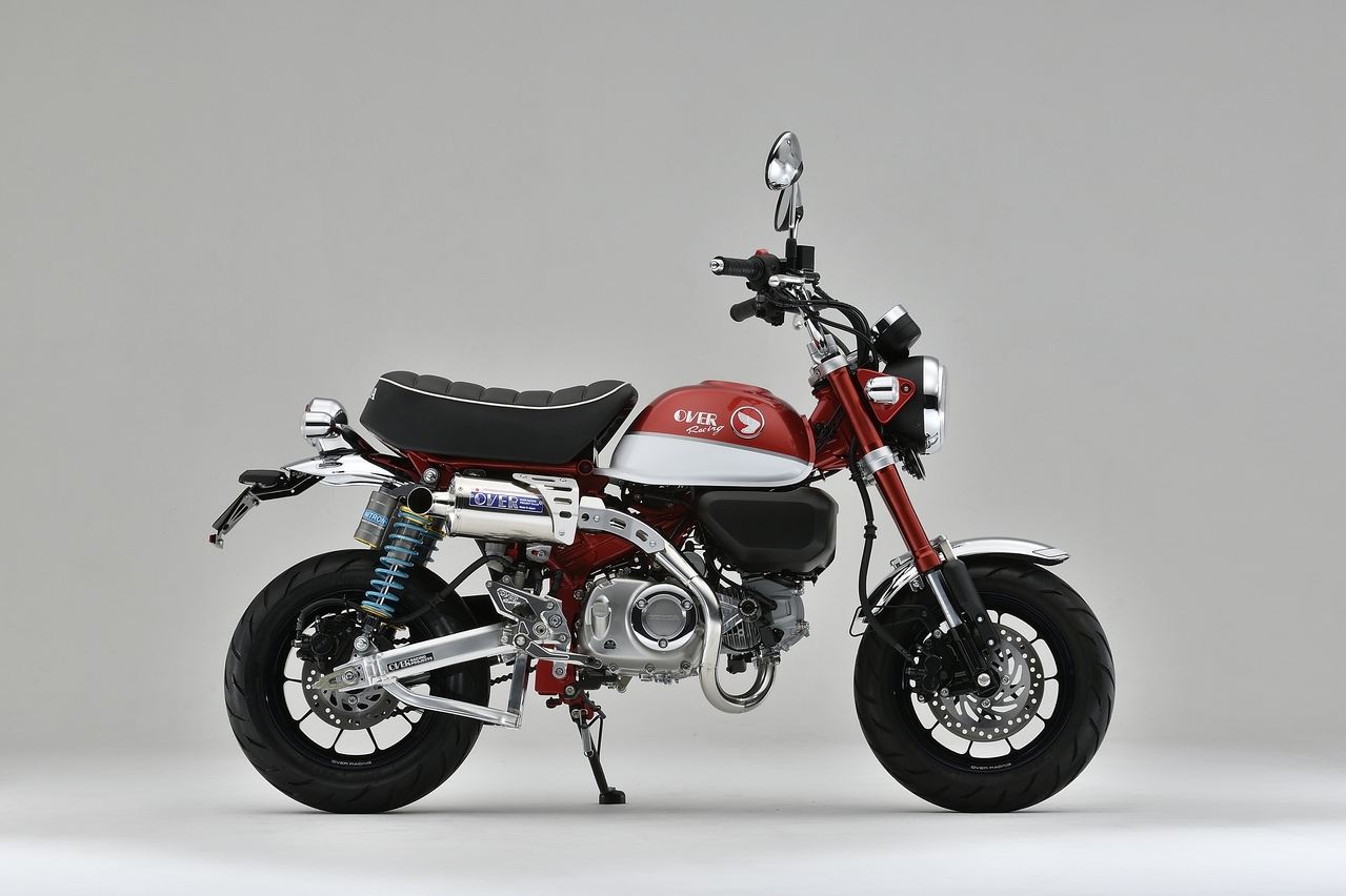 ステンオーバル アップマフラー MONKEY125 1個