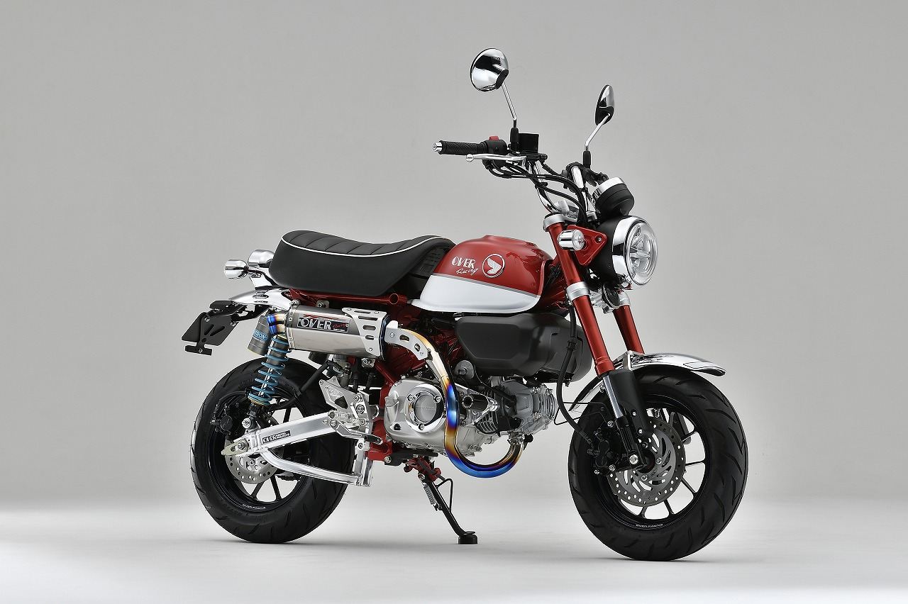 TT-Formula Full Titanium Up Exhaust System for MONKEY125, 1 pc.