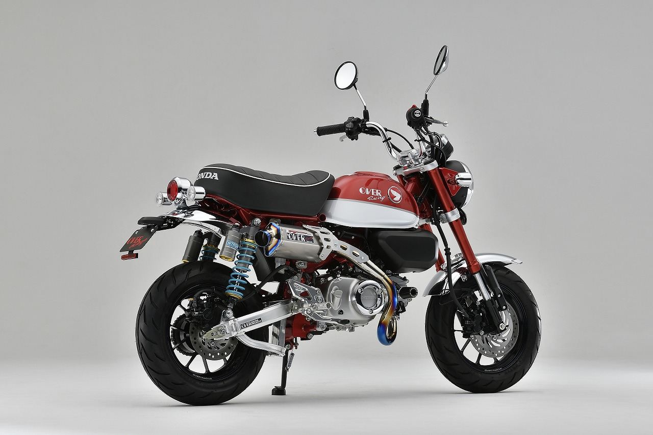 TT-Formula Full Titanium Up Exhaust System for MONKEY125, 1 pc.