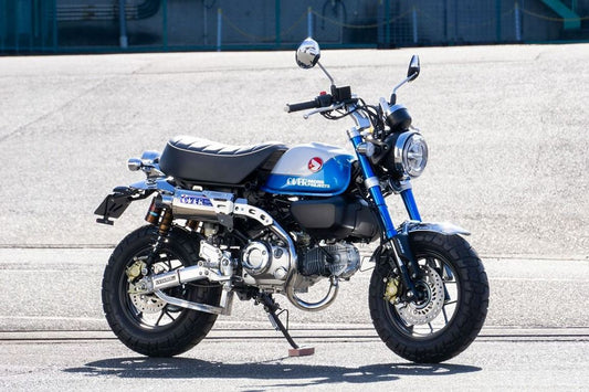 ステンオーバルアップマフラー Monkey125(21-23)/(24) ステンレス 1個