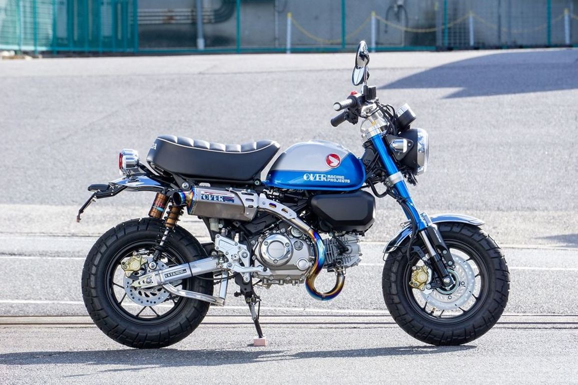 TT-FORMULA フルチタン アップマフラー Monkey125(21-23)/(24) チタン 1個