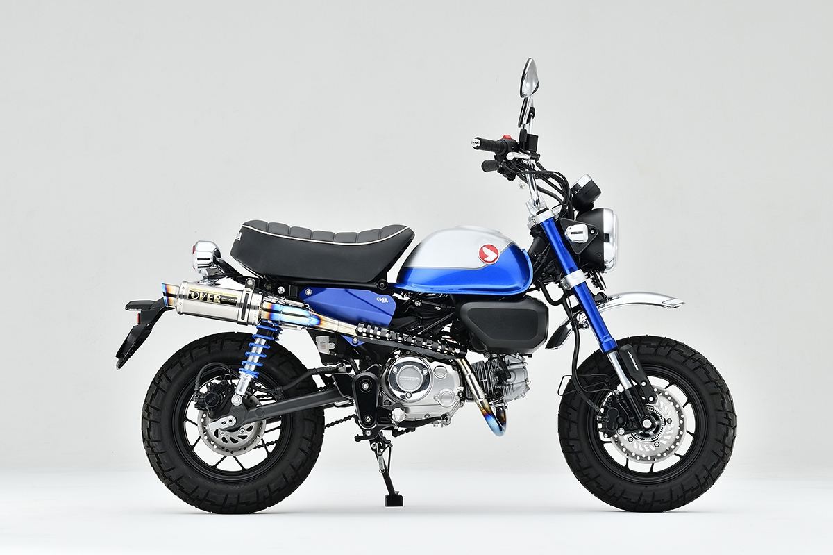 GP-PERFORMANCE UP EXHAUST FULL TITANIUM Monkey125 (18-20)/(21-23)/(24-) Titanium 1 piece