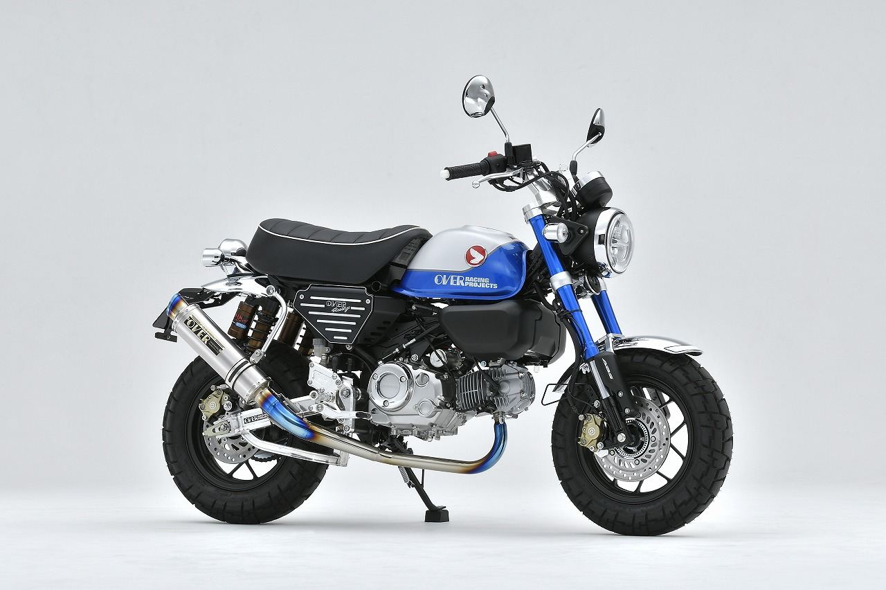 GP-PERFORMANCE Full Titanium Monkey125 (21-23)/(24) Titanium 1 pc.