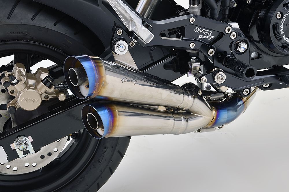 ツインメガホン GROM 23/24- チタン 1個