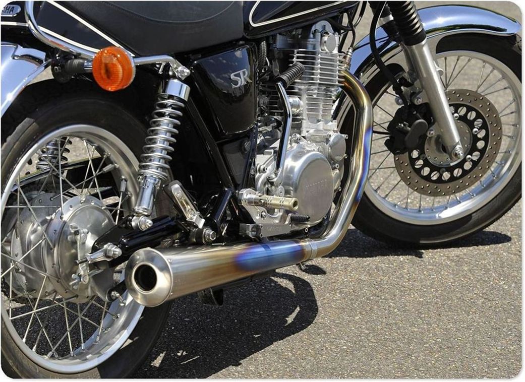 チタンメガホン MANXタイプ SR400（FI) 1個