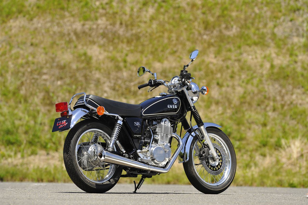 SSメガホンマフラー SR400（FI) 1個