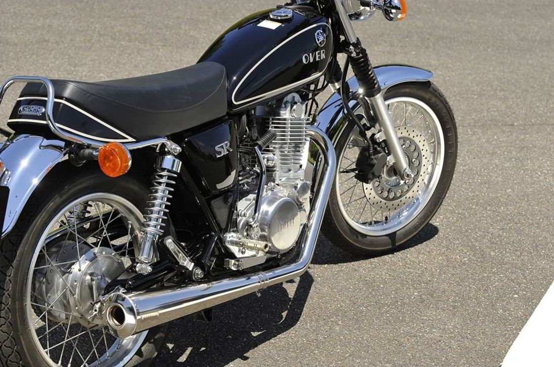 SSメガホンマフラー SR400（FI) 1個