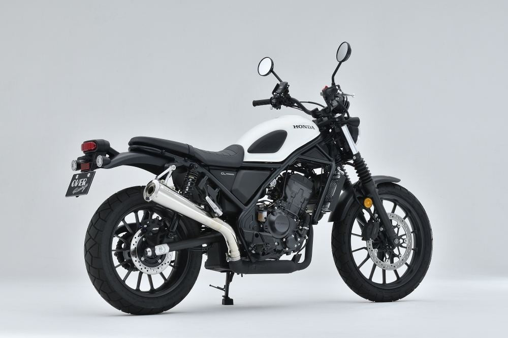 Highlander スリップマフラー CL250 23- シルバー 1個