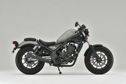SSメガホンマフラー S/O Rebel250 -22 マットブラック 1個