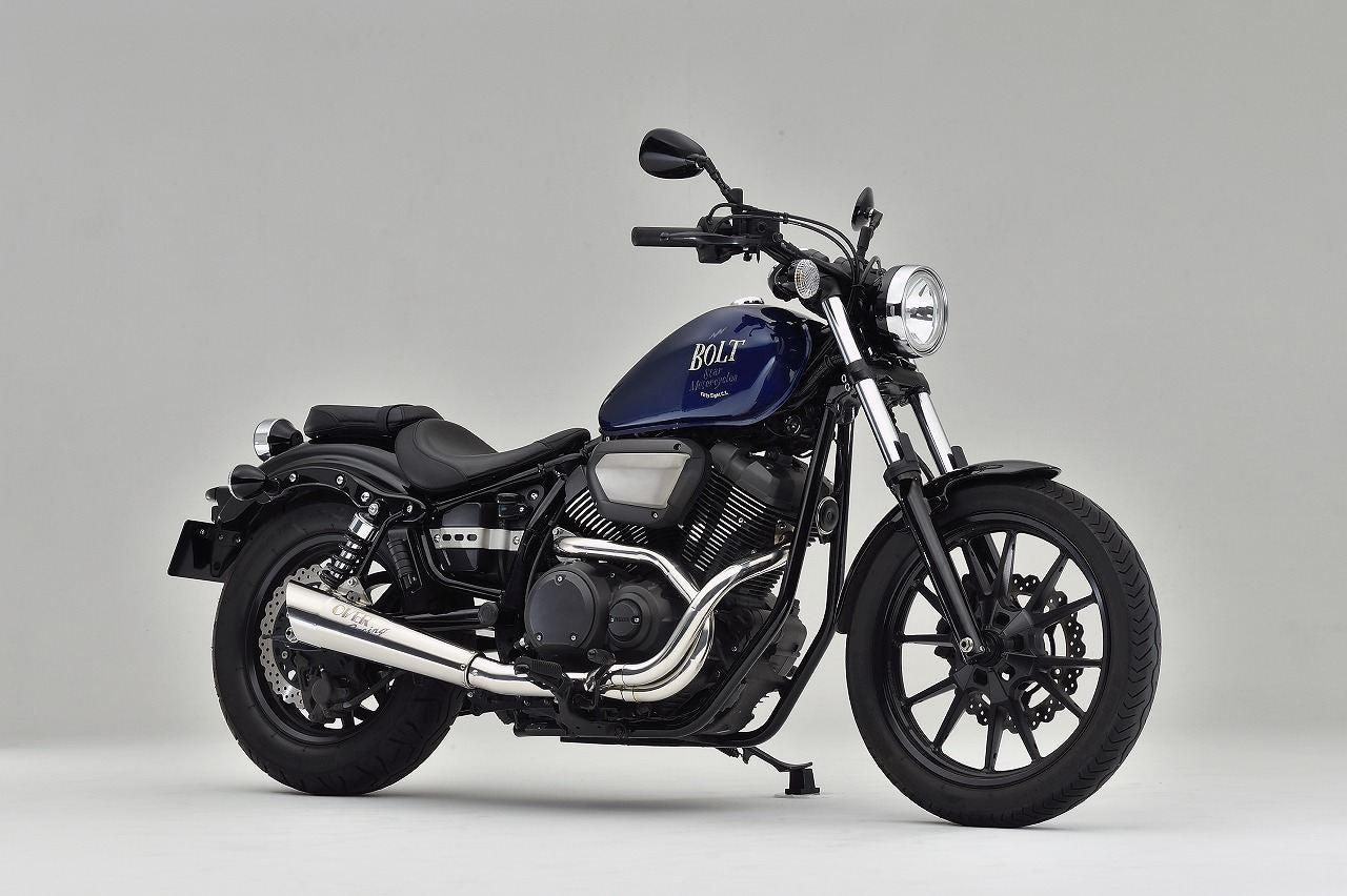 チタンメガホンマフラー 2-1 BOLT -16/BOLT 17-20/BOLT Rスペック 17-21 1個