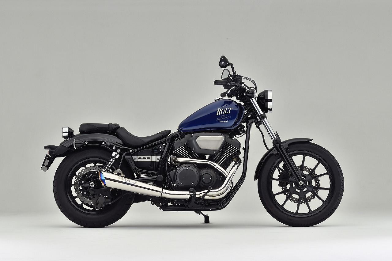 チタンメガホンマフラー 2-1 BOLT -16/BOLT 17-20/BOLT Rスペック 17-21 1個