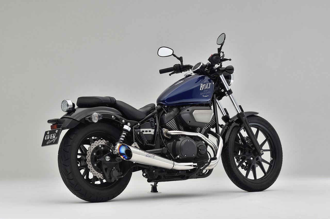 チタンメガホンマフラー 2-1 BOLT -16/BOLT 17-20/BOLT Rスペック 17-21 1個