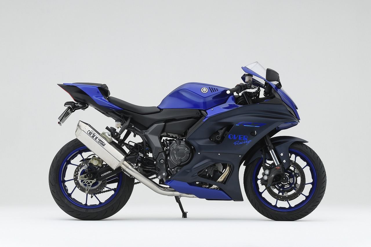 TT-Formula RS フルチタン 2-1 YZF-R7 22- サテンフィニッシュ 1個