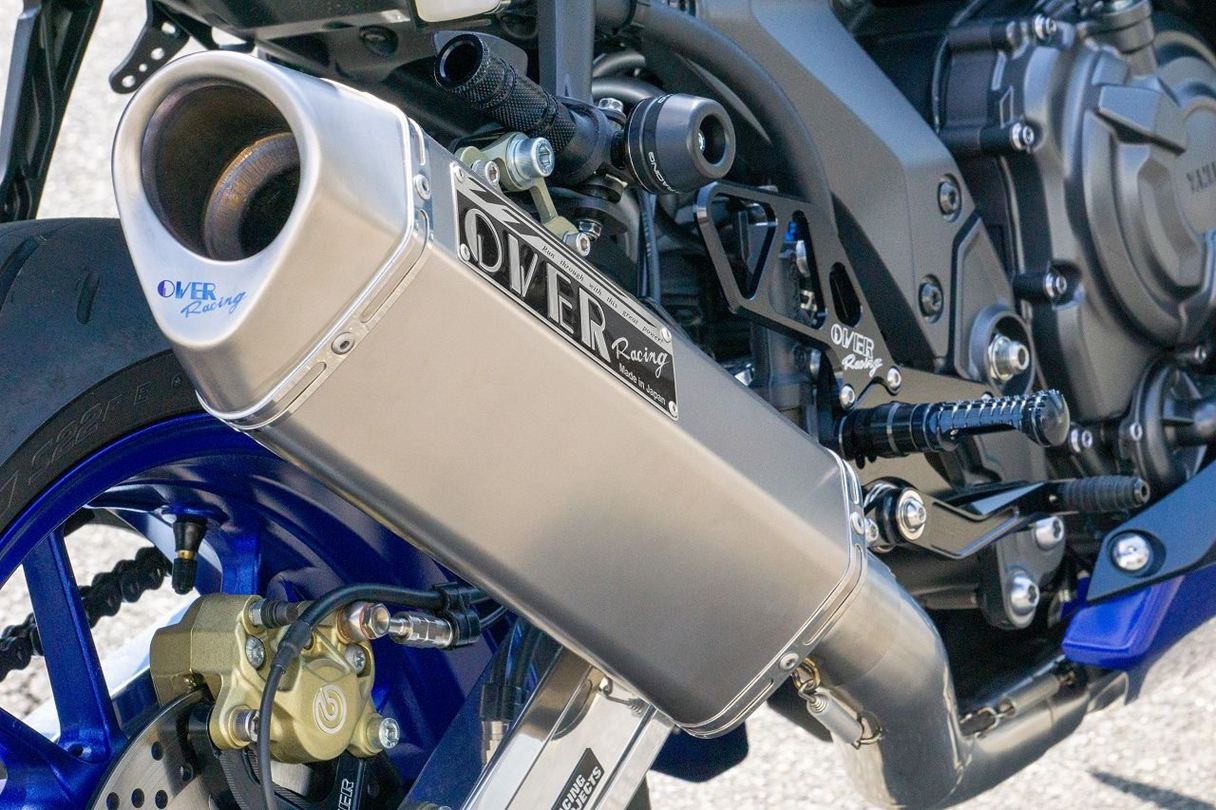 TT-Formula RS フルチタン 2-1 YZF-R7 22- サテンフィニッシュ 1個