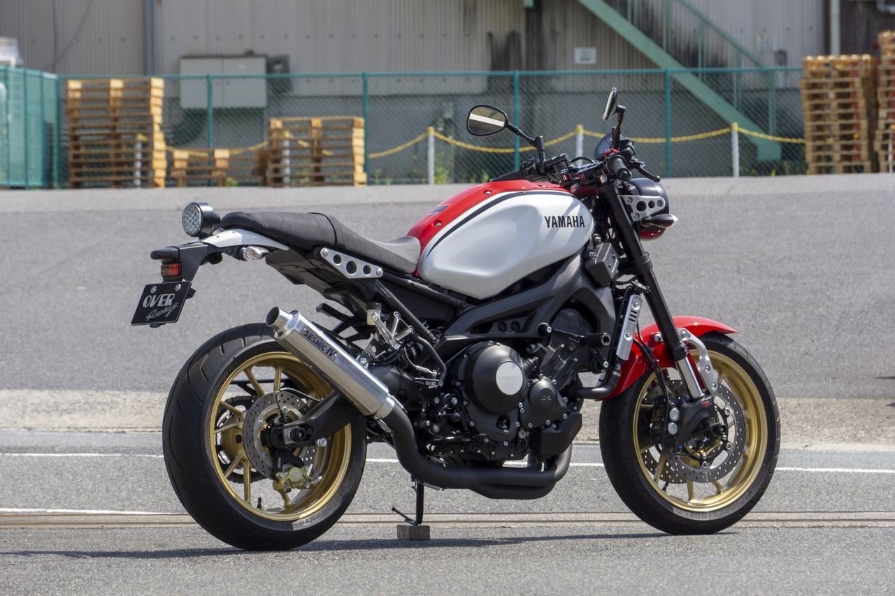 SESMIC-4 Full Exhaust System BLK XSR900 18-21 Black 1 piece