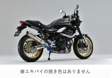 GP-PERFORMANCE Full Titanium, Unbaked, Z900RS 18, 1 pc.