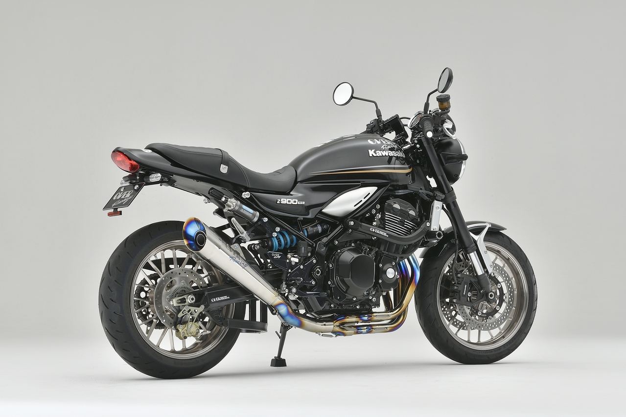 Titanium Megaphone Exhaust 4-2-1 Z900RS 18-19 1 pc.