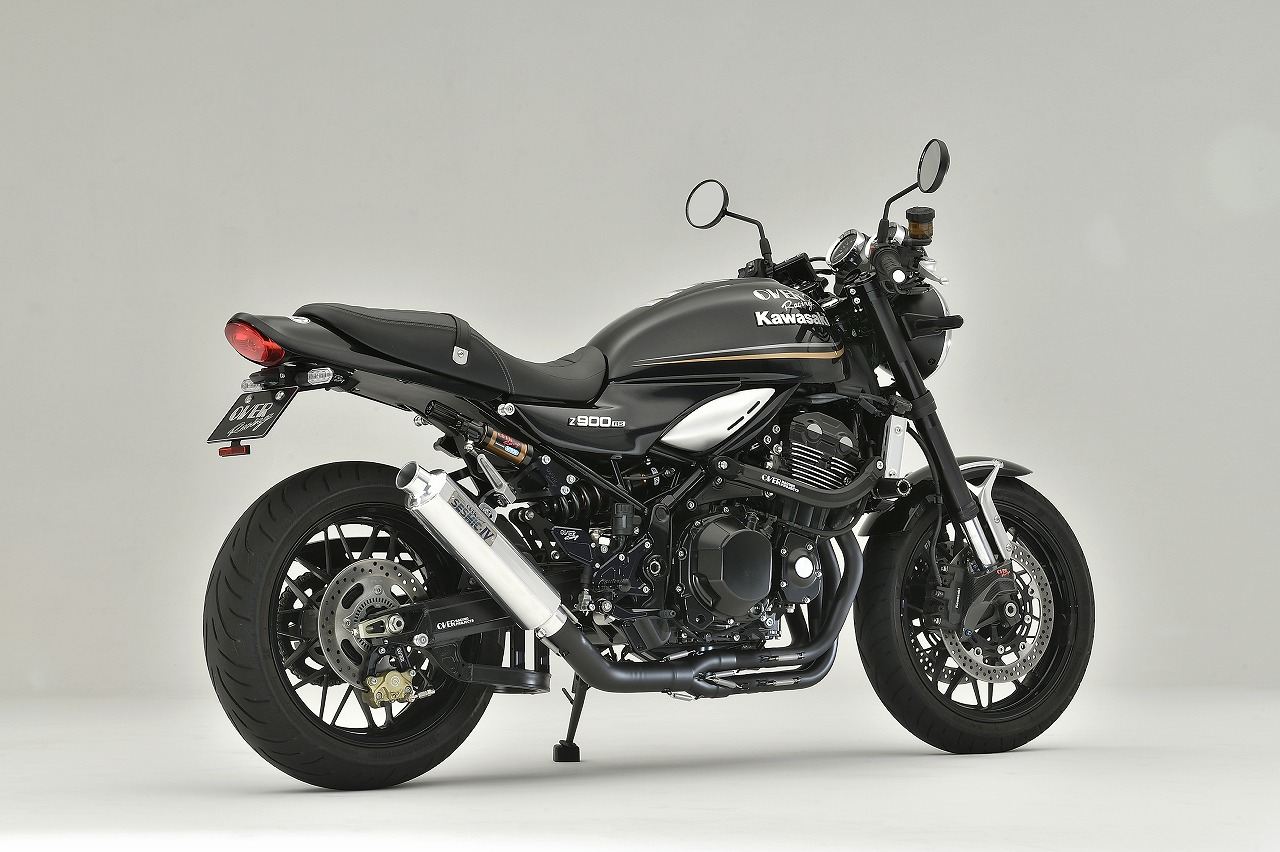 SESMIC-4 Full Exhaust BLK Z900RS Z900RS Cafe Black 1 pc.