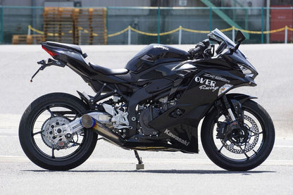 チタンメガホンマフラー 4-2-1 ZX-25R/SE 20-22 エンド焼き有 1個