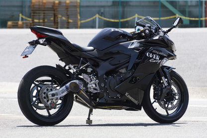 チタンメガホンマフラー 4-2-1 ZX-25R/SE 20-22 エンド焼き有 1個