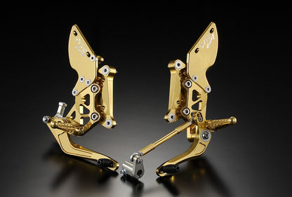 Back Step GP Performance GLD MONKEY (Disc) Gold Anodized Finish 1 pc.