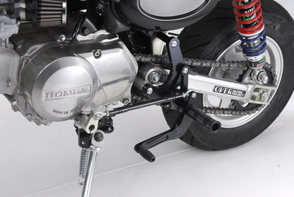 バックステップ レーシングタイプ/BLK MONKEY(ドラム) ブラックアルマイト仕上げ 1個