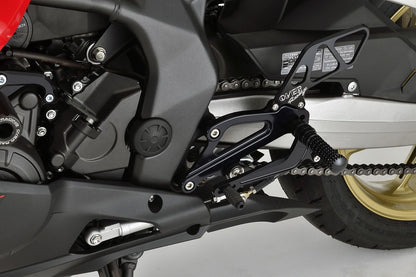 バックステップ 4P SIL CBR250RR シルバーアルマイト仕上げ 1個