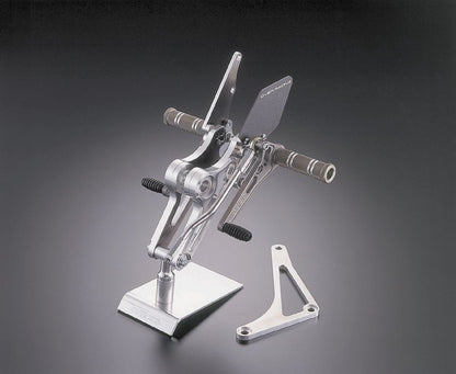 Rear Sets 4-Position CB750FA-FC Silver Anodized Finish 1 pc.