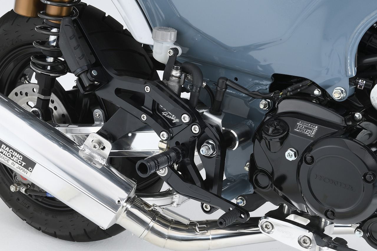 バックステップ 4P タンデム BLK DAX125 22-23/24- ブラック 1個
