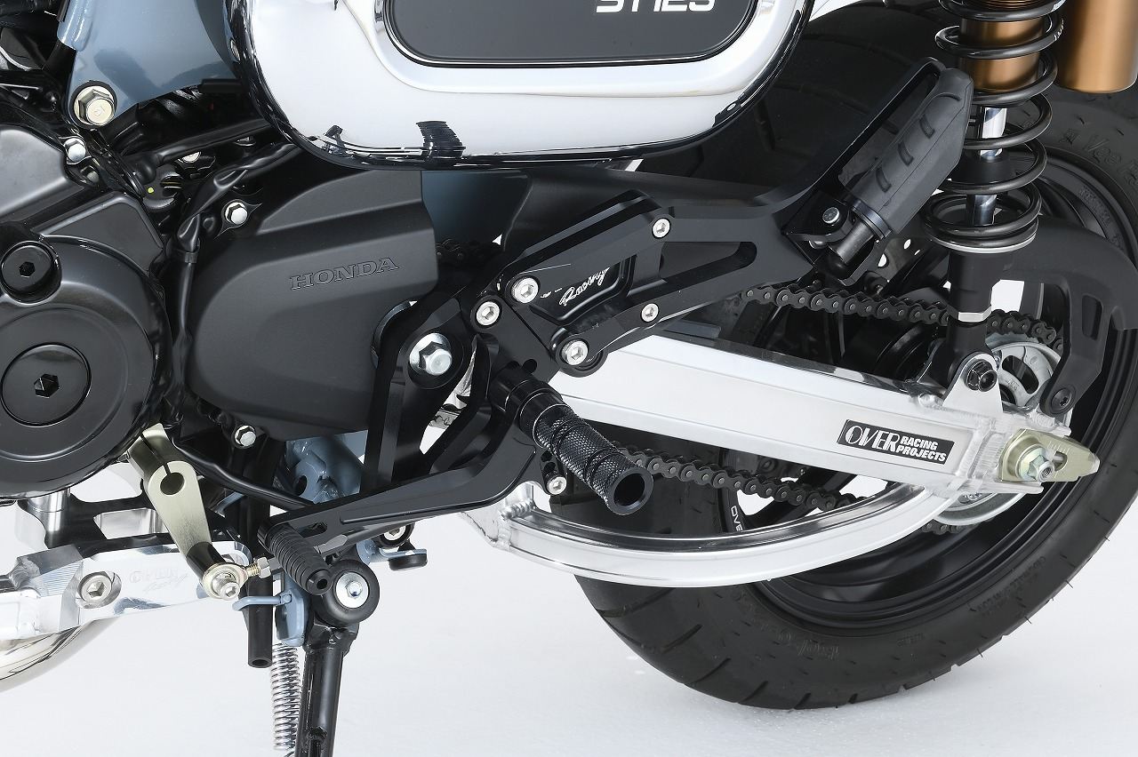 バックステップ 4P タンデム BLK DAX125 22-23/24- ブラック 1個