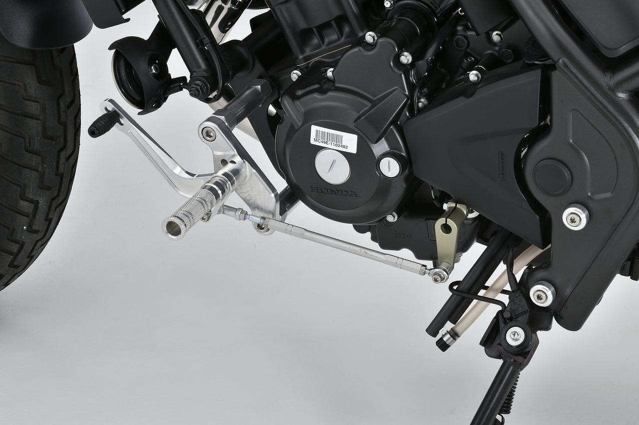フォワード コントロール ステップ シルバー Rebel250 シルバー 1個