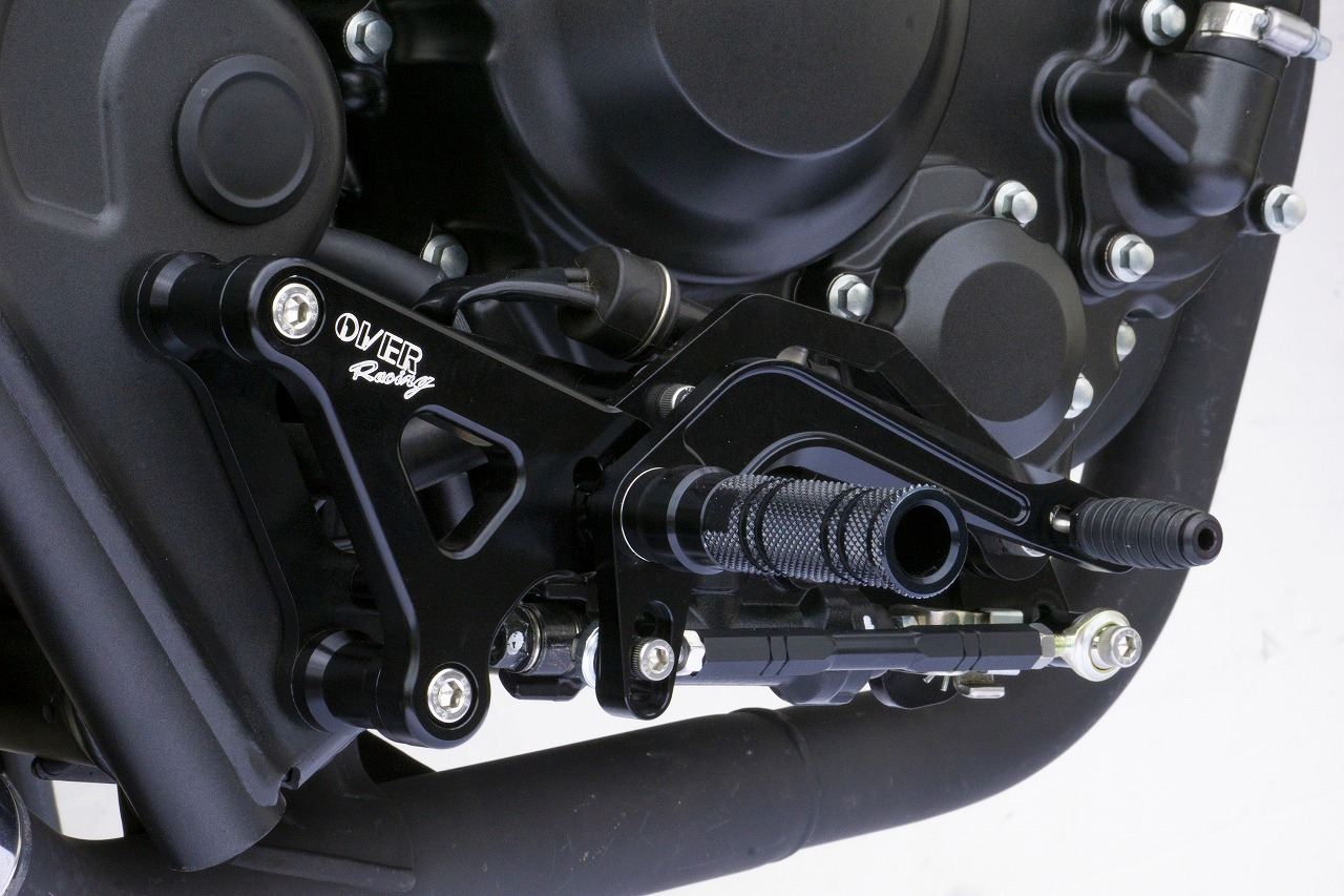 バックステップ 4ポジション ブラック Rebel250 -22/23- ブラック 1個