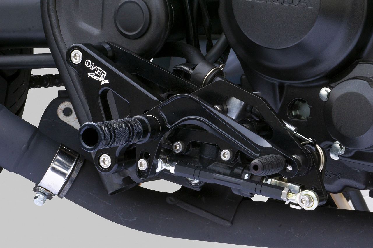 バックステップ 4ポジション ブラック Rebel250 -22/23- ブラック 1個