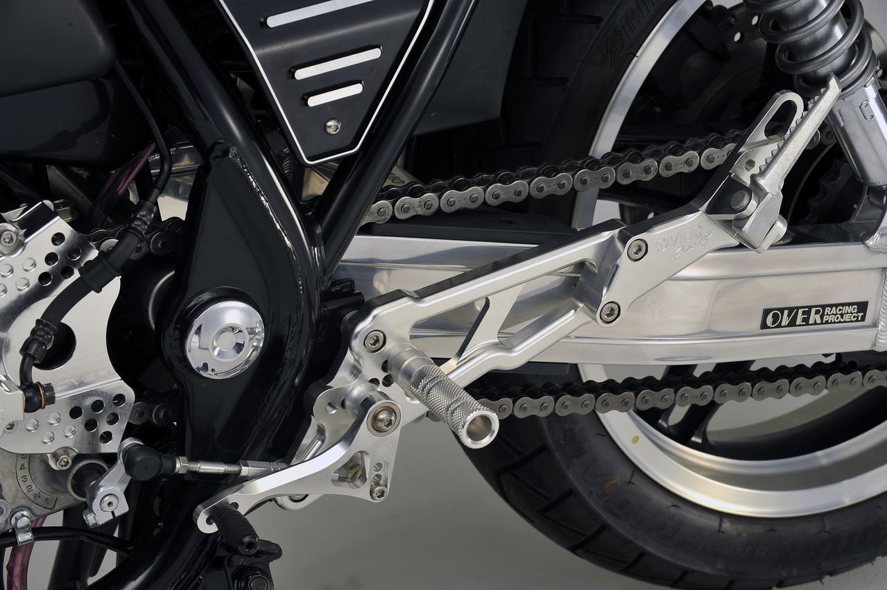 Rear Sets 4POS CB1100 10-16/EX 14-16 Silver Anodized Finish 1 pc.