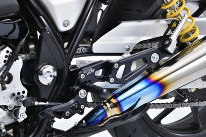 Rear Sets 4-Position CB1100RS 17 Silver Anodized Finish 1 piece