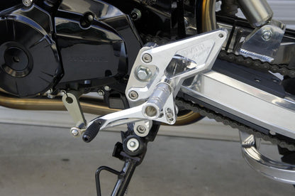 Rear Sets 4POS/BLK GROM 13-20 Black anodized finish, 1 pc.