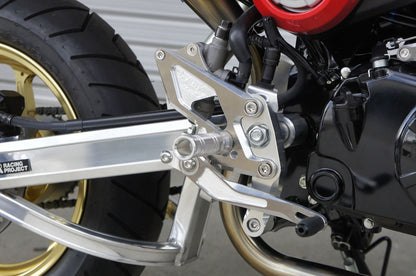 Rear Sets 4POS/BLK GROM 13-20 Black anodized finish, 1 pc.